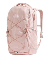 The North Face Women’s Jester Backpack Outdoor Action Pink Moss- Side Angled