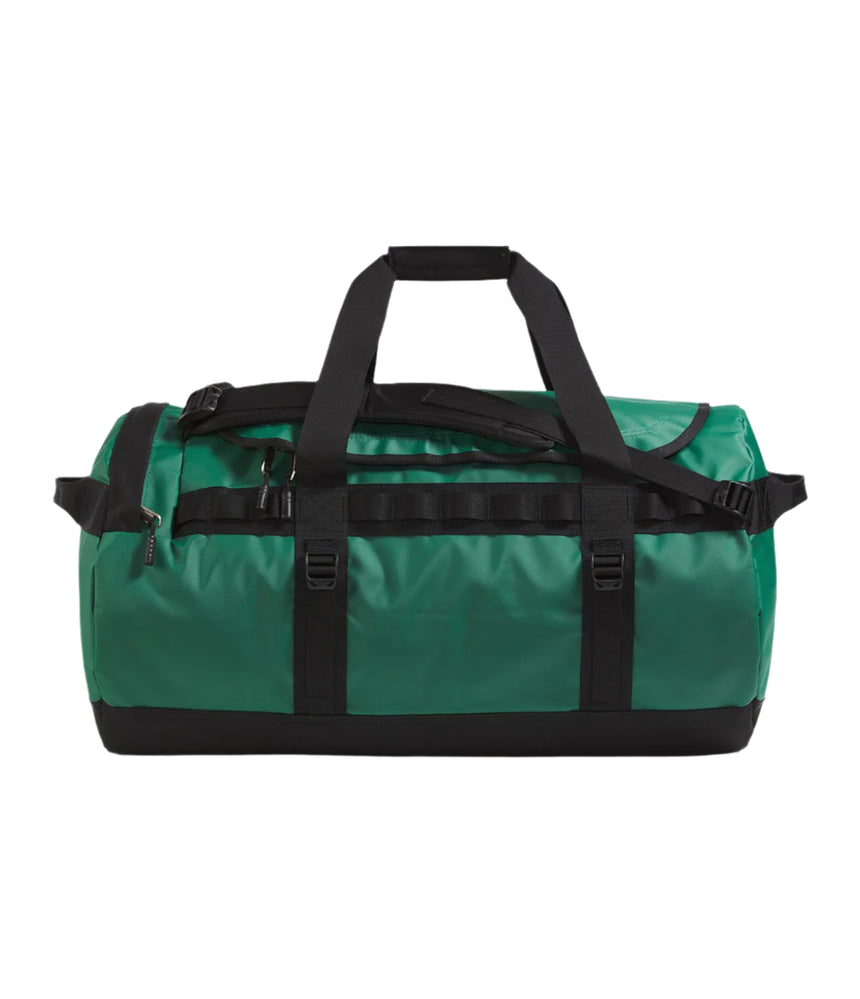 The North Face Base Camp Duffel - Medium Outdoor Action Evergreen/TNF Black- Side