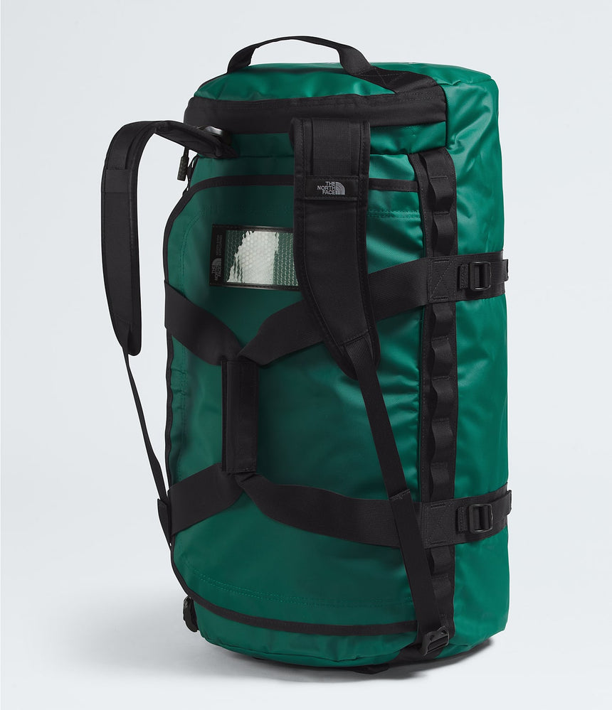 The North Face Base Camp Duffel - Medium Outdoor Action Evergreen/TNF Black- Straps