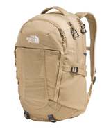 The North Face Women's Recon Backpack Outdoor Action Khaki Stone- Side angled