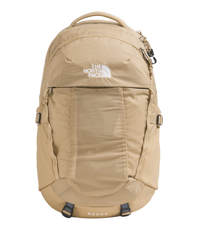 The North Face Women's Recon Backpack Outdoor Action Khaki Stone- Front