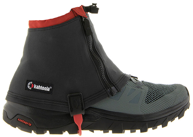 Kahtoola Renagaiter Low Ultra- Tough Gaiter (Low) Outdoor Action Graphite- Product Overview