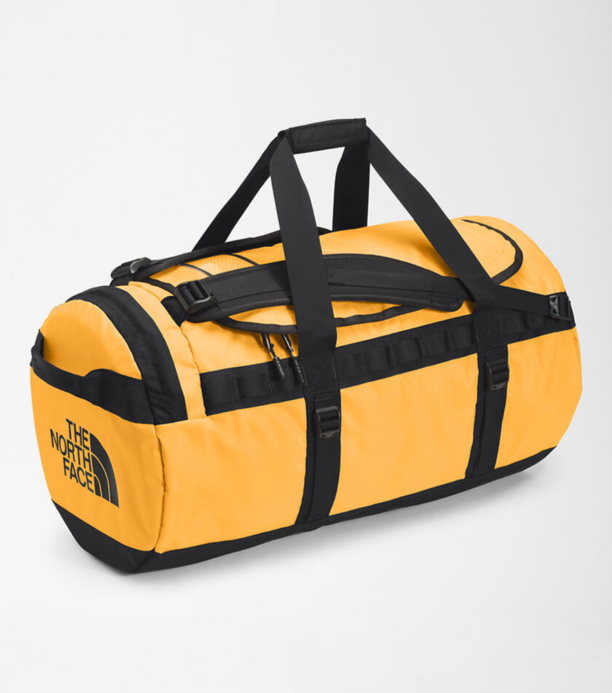 The North Face Base Camp Duffel - Medium angle image yellow