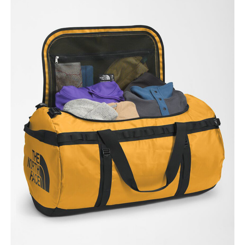 North face base camp duffel large yellow on sale