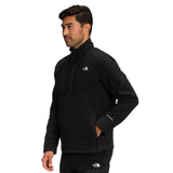 The North Face Men's Alpine Polartec® 200 Fleece ¼ Zip Side View Black