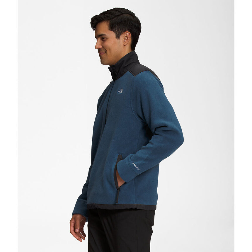 The North Face Men's Alpine Polartec® 200 Fleece ¼ Zip Side Shady Blue / Black