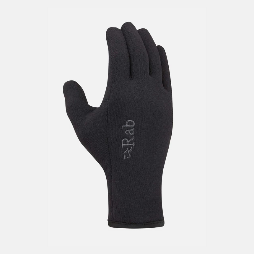 Rab Power Stretch Pro Glove Outdoor Action Black- Front