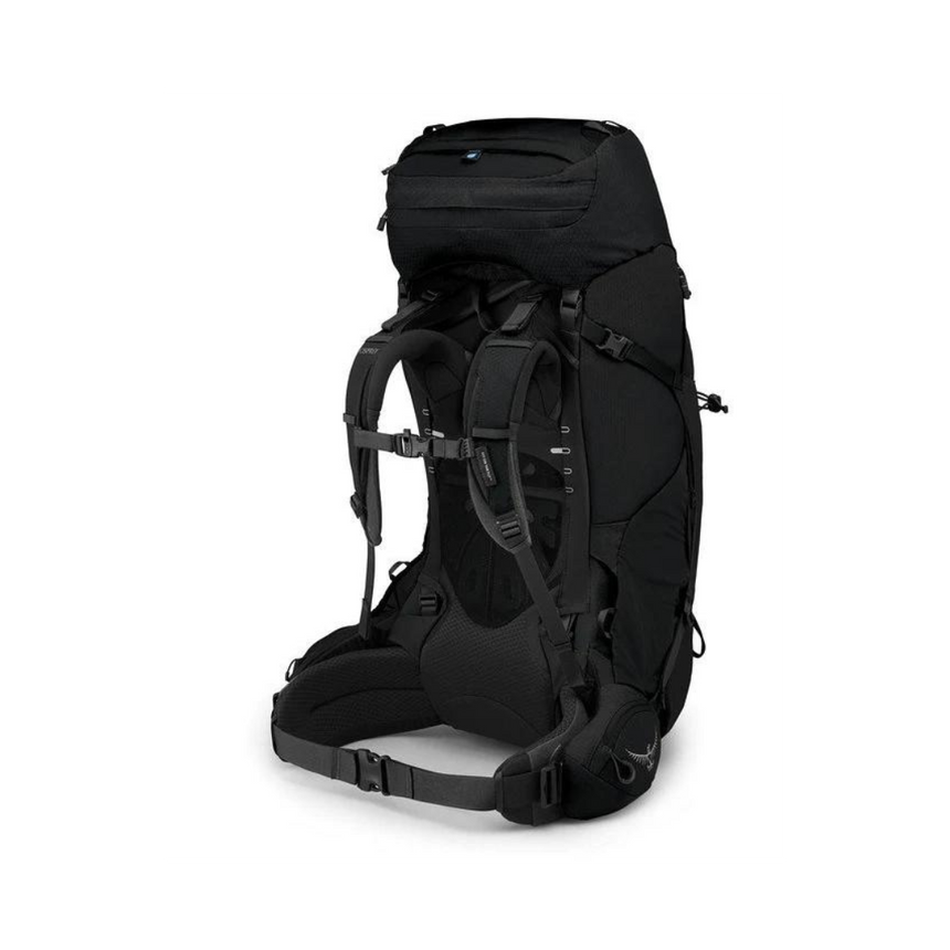 Osprey Aether 65 Backpack Black - Back angle