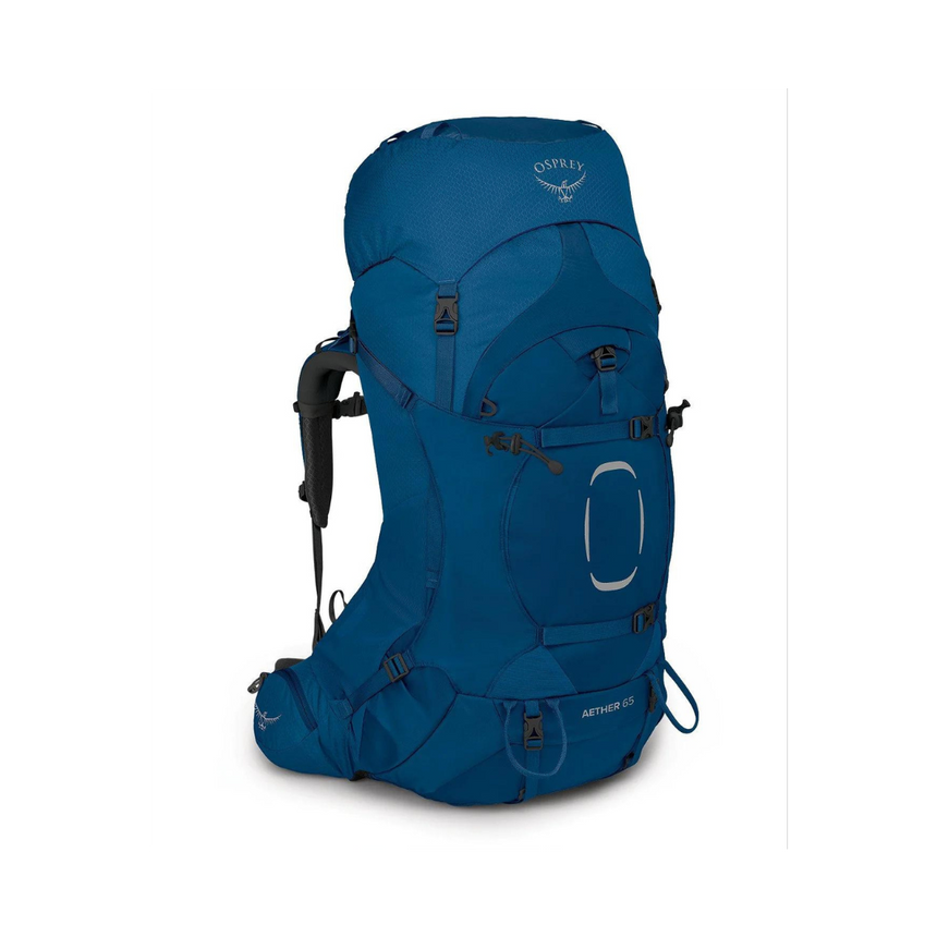 Osprey Aether 65 Backpack Deep Water Blue - Front