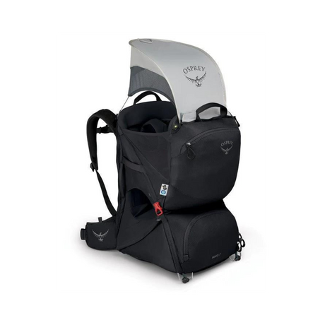 Osprey Poco LT Child Carrier Outdoor Action Starry Black - Front Angled