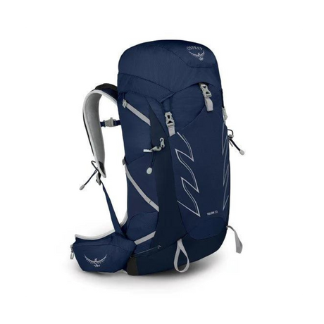 Osprey Talon 33 Backpack Outdoor Action Ceramic Blue - Front Angled