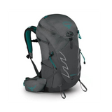 Osprey Tempest Pro 28 Backpack Outdoor Action Titanium - Front Angled