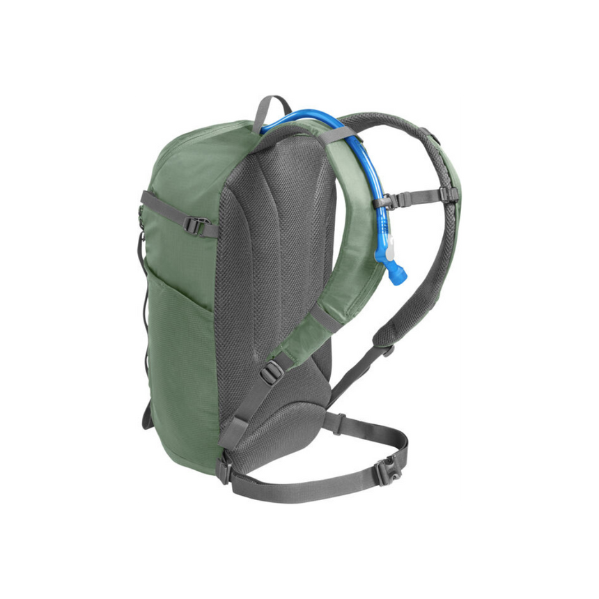 Camelbak Cloudwalker™ 18 Hydration Pack 85 oz Outdoor Action Matte Green - Back Angled