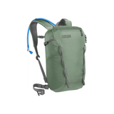 Camelbak Cloudwalker™ 18 Hydration Pack 85 oz Outdoor Action Matte Green - Front Angled