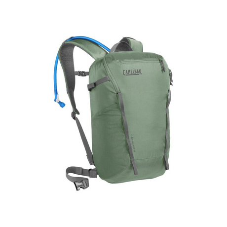 Camelbak Cloudwalker™ 18 Hydration Pack 85 oz Outdoor Action Matte Green - Front Angled