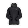 Rab Women's Valiance Waterproof Down Jacket Outdoor Action Black - Front