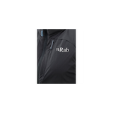 Rab Women's Xenair Insulated Vest Outdoor Action Ebony - Chest logo