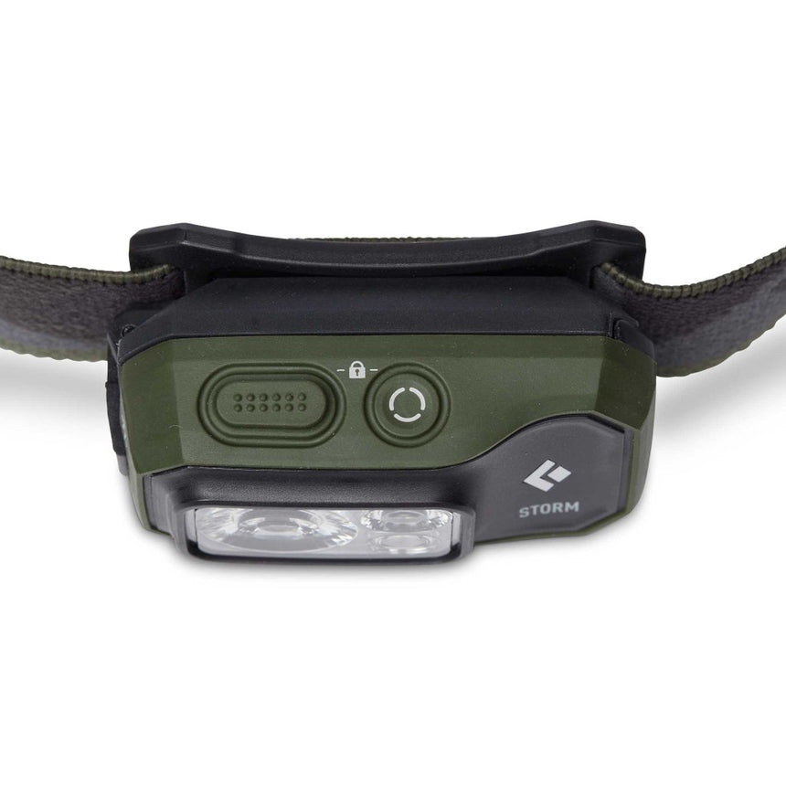 Black Diamond Storm 450 Headlamp Outdoor Action Olive- Switch