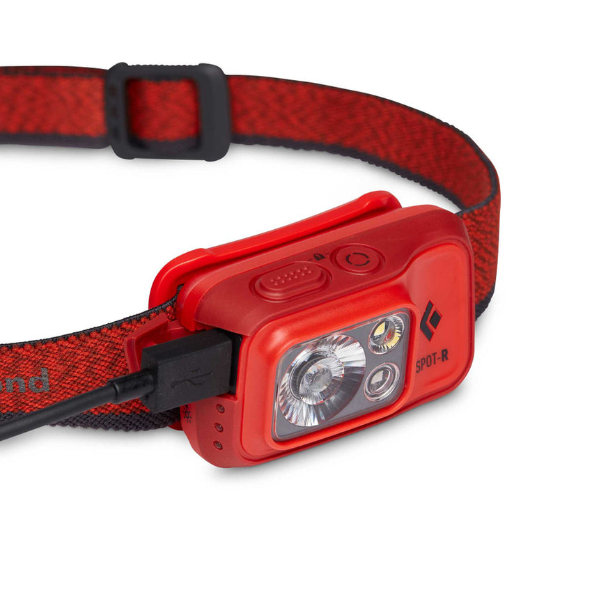 Black Diamond Spot 400-R Headlamp Outdoor Action Octane- Micro USB Charging