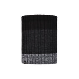 Buff Neckwarmer Knitted Outdoor Action Igor Black- Front