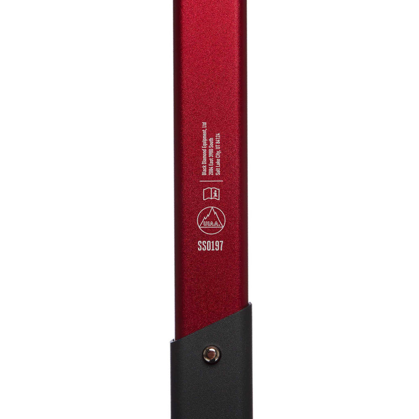 Black Diamond Transfer Shovel Outdoor Action Hyper Red- Shaft