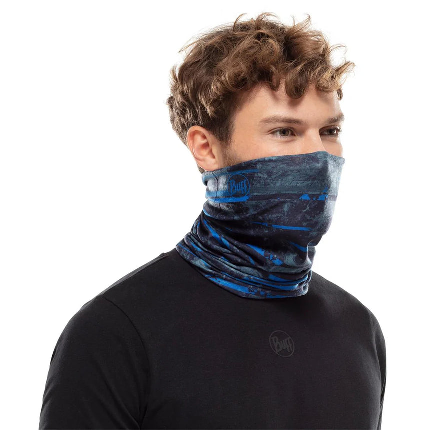 Buff Insect Shield® Neckwear Outdoor Action Stray Blue- multifunctional