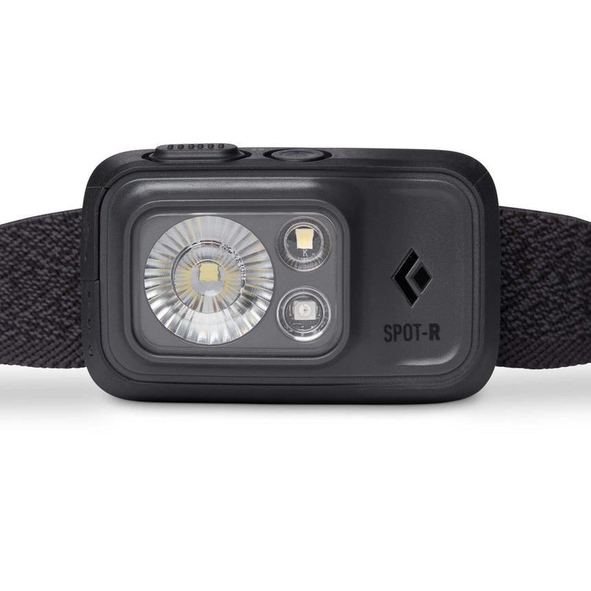 Black Diamond Spot 400-R Headlamp Outdoor Action Graphite- Multifaceted optical efficiency lens