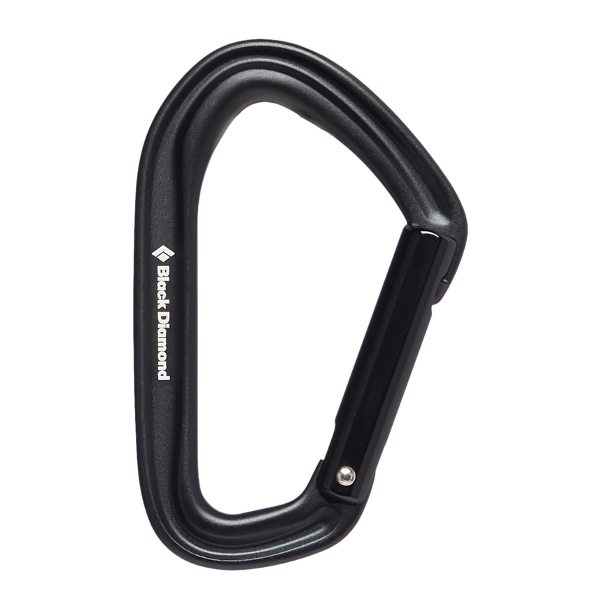 Black Diamond Hotforge Straight Gate Carabiner Outdoor Action Black- Product Overview