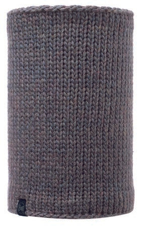 Buff Neckwarmer Knitted Outdoor Action Polar Lile Brown- Front