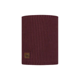 Buff Neckwarmer Knitted Outdoor Action Rutger Maroon- Front