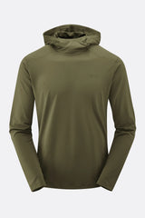 Rab Men's Force Hoody Outdoor Action Olive- front