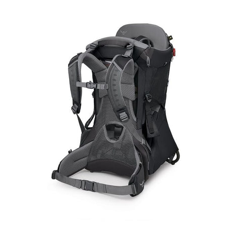 Osprey Poco™ Child Carrier Outdoor Action Black - Back Angled