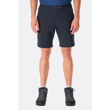 Rab Momentum Shorts Outdoor Action Beluga- Front Fit