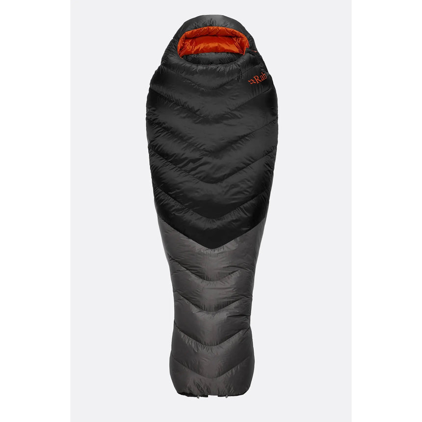 Rab Neutrino Pro 900 Sleeping Bag (-22°C/-10°F) Outdoor Action Granite- Front