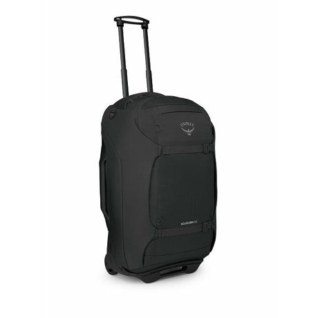 Osprey Sojourn™ 25"/60L Wheeled Travel Pack Outdoor Action Black - Front Angled