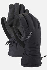 Rab Storm Glove Men's Outdoor Action Black- Front and Back