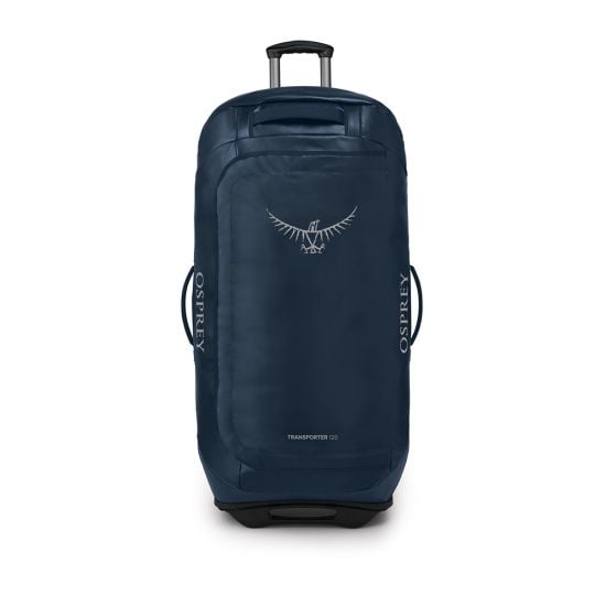 Osprey Transporter Wheeled Duffel 120L Bag Outdoor Action Venture Blue - Front