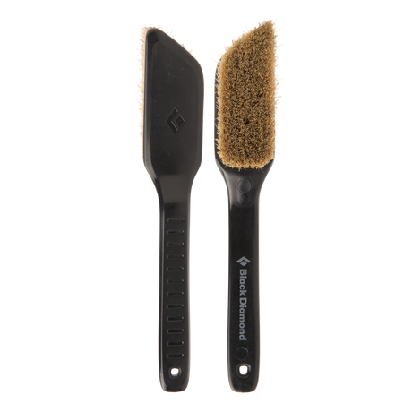 Black Diamond Bouldering Brush Outdoor Action Black- Front and Back