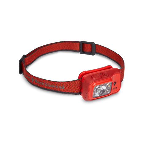 Black Diamond Spot 400-R Headlamp Outdoor Action Graphite- Product overview