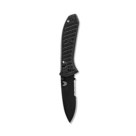 Benchmade 570SBK-1 Serrated Black Outdoor Action