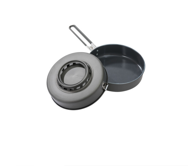 MSRMSR Windburner Ceramic Skillet 8" with FusionOutdoor Action