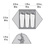 MSRMSR Access 3 Tent - 4 Season TentOutdoor Action