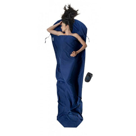 Cocoon M/fibre Mummyliner Blue Outdoor Action