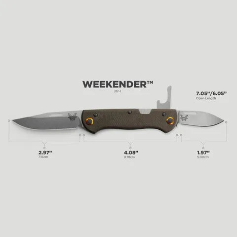 BenchmadeBenchmade 317-1 WeekenderOutdoor Action