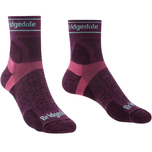 Bridgedale Women's TRAIL-RUN Ultralight T2 Merino 3/4 Socks