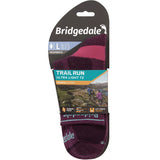 Bridgedale Women's TRAIL-RUN Ultralight T2 Merino 3/4 Socks package