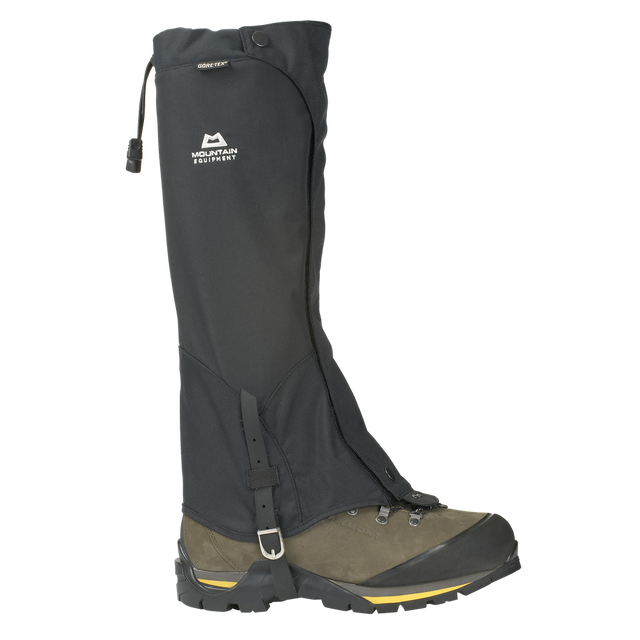 Mountain Equipment Glacier Gaiter Outdoor Action Black - Side View