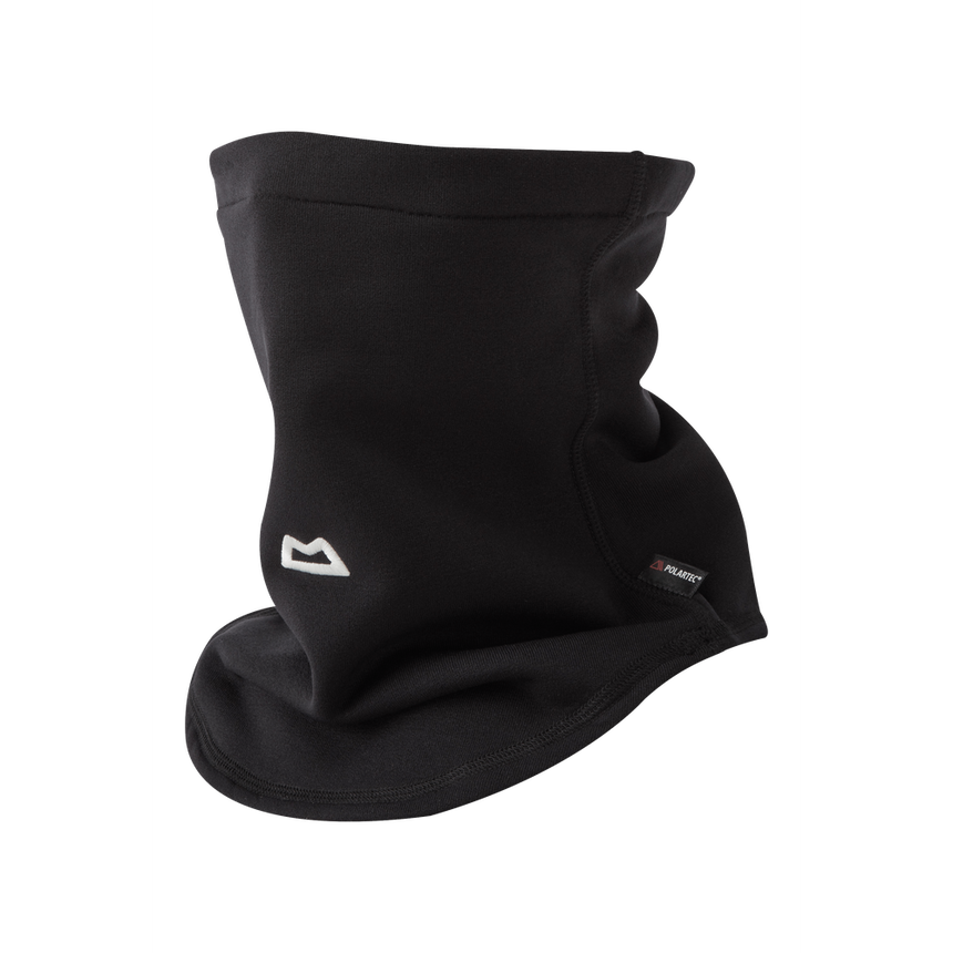 Mountain Equipment Powerstretch Neck Gaiter Outdoor Action Black - Side