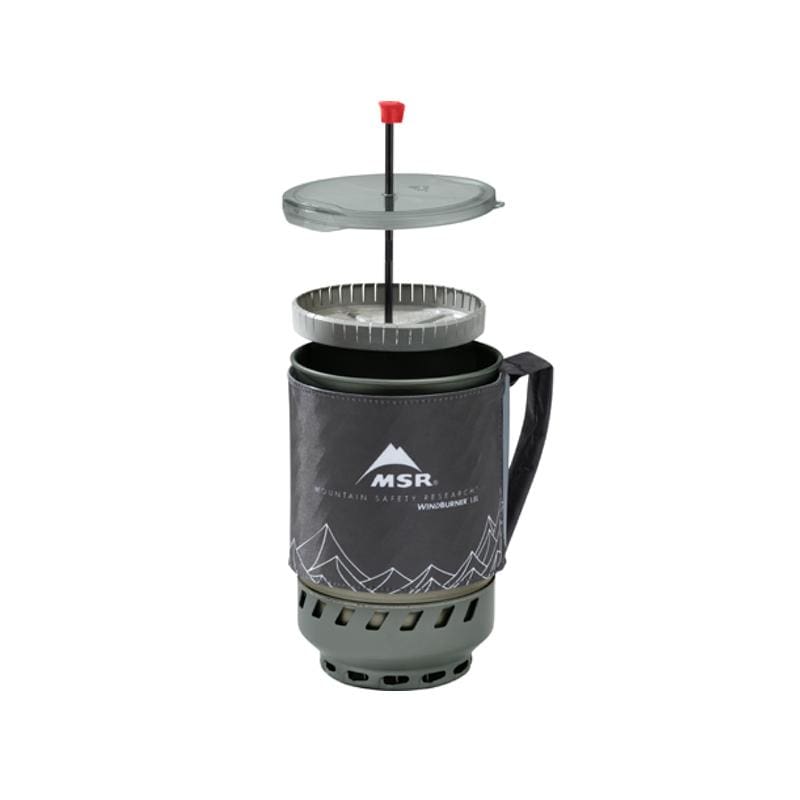 MSRMSR Coffee Press WindBurnerOutdoor Action