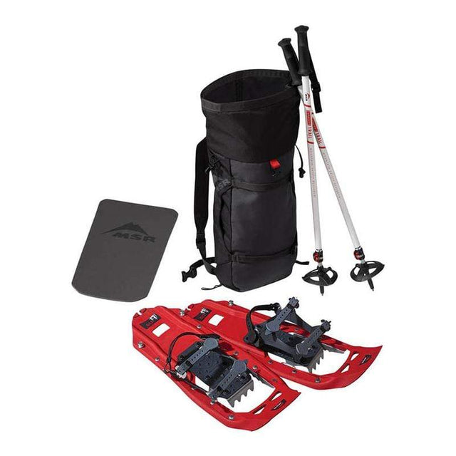 MSRMSR Evo Snowshoe Kit (Snowshoe/Poles/Bag)Outdoor Action